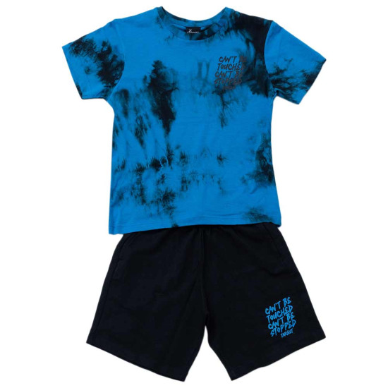 Target Παιδικό σετ Boy's T-Shirt & Shorts Single Jersey Tie Dye Set